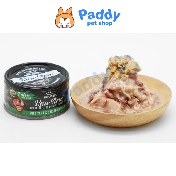 Pate Absolute Holistic RawStew Cho Chó Mèo (Lon 80g)