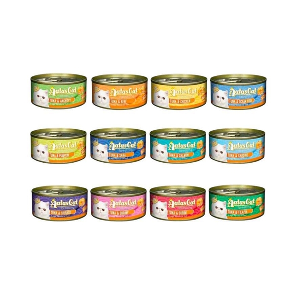 Pate AATAS Cho Mèo Mọi Lứa Tuổi (Lon nhỏ 80g)