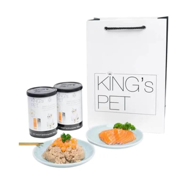 Pate Cho Chó Mèo Mọi Lứa Tuổi Thịt Tươi Kings Pet (Lon 380g)
