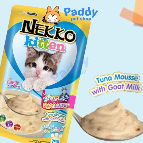 Pate Mèo Con Nekko Kitten Mousse 70g