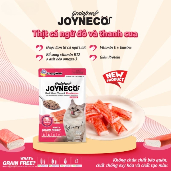 Pate Mèo Joyneco CattyMan Cá Tươi 60g