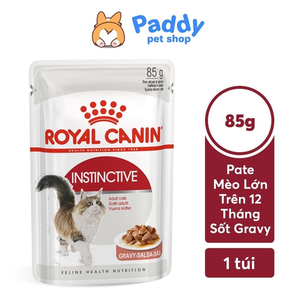Pate Mèo Trưởng Thành Royal Canin Instinctive 85g