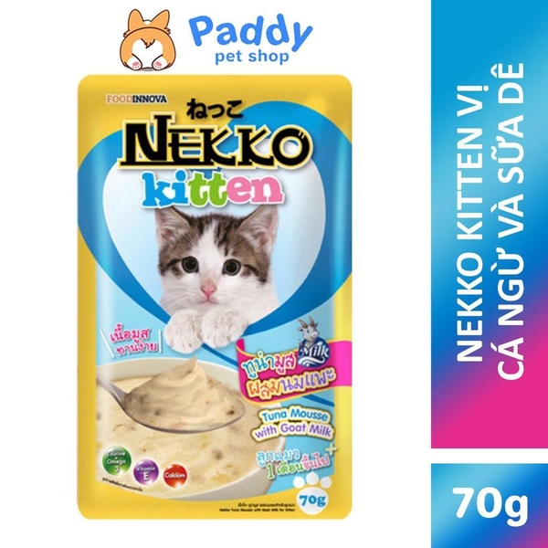 Pate Mèo Con Nekko Kitten Mousse 70g
