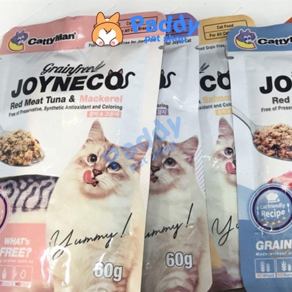 Pate Mèo Joyneco CattyMan Cá Tươi 60g