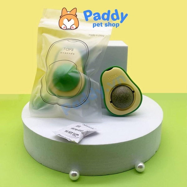Cỏ Mèo Gắn Tường Xoay Hình Đồ Chơi Cho Mèo