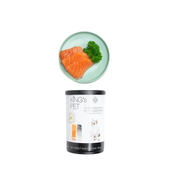 Pate Cho Chó Mèo Mọi Lứa Tuổi Thịt Tươi Kings Pet (Lon 380g)