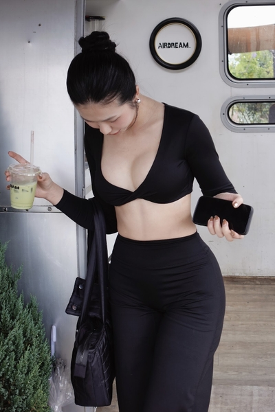 Sey Lux Long Sleeve Crop