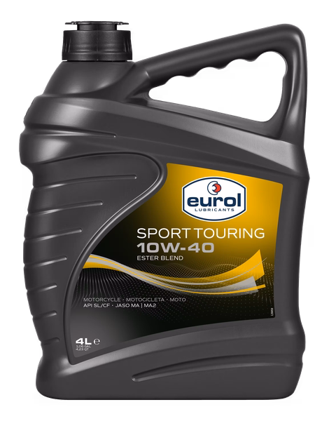 Dầu Nhớt Xe Số 10W-40 Khoáng – Eurol Sport Touring | E100011 | Chuẩn API SL/CF, JASO MA2 | Bảo Vệ Ly Hợp Ướt