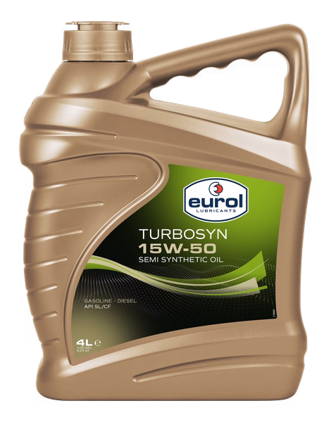 Eurol Turbosyn 15W‑50 E100039 – Dầu Nhớt Bán Tổng Hợp Hiệu Suất Cao, Bảo Vệ Tối Ưu Động Cơ Trong Mọi Điều Kiện Vận Hành