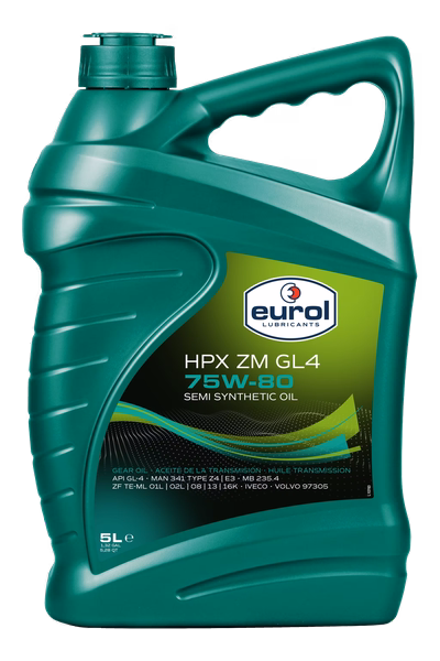 Dầu hộp số tổng hợp Eurol HPX ZM 75W-80 GL-4 – Bền bỉ, hiệu suất cao cho xe thương mại hiện đại