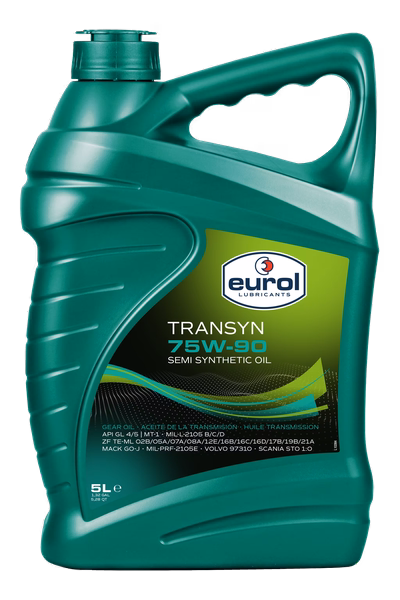 Dầu hộp số & cầu bán tổng hợp 75W-90 – Eurol Transyn | API GL-4/5 | Sang số êm, chịu tải nặng