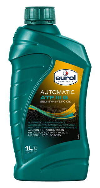 Dầu hộp số tự động Eurol ATF III-G – Semi Synthetic | Hiệu suất ổn định, giá trị tối ưu