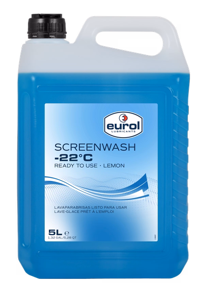 Nước Rửa Kính Ô Tô Eurol Màu Xanh -22°C Hương Chanh | Dùng Trực Tiếp | Screenwash Lemon