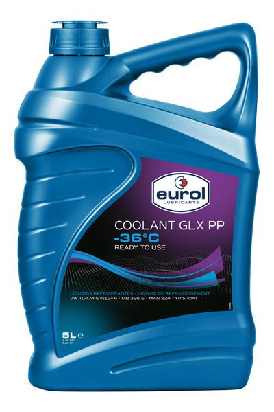 Nước Làm Mát Eurol Coolant GLX-PP -36°C (E504148) | Công Nghệ OAT Cao Cấp, Chuẩn VW G12++