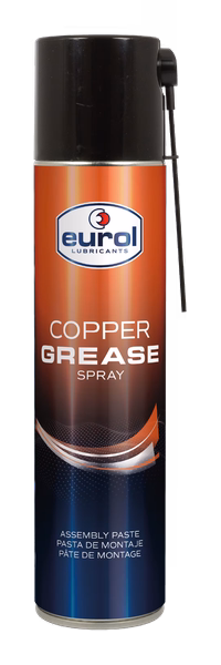 Xịt Mỡ Đồng Chịu Nhiệt - Eurol Copper Grease Spray 400ml (E701130) | Chống kẹt ren, chống rít phanh, chịu nhiệt cao đến 1.100°C