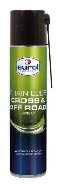Xịt Bôi Trơn Sên Eurol Chain Lube Spray Cross & Off-Road 400ml | Bám Dính Mạnh, Chống Rửa Trôi, Dành Cho Địa Hình Khắc Nghiệt