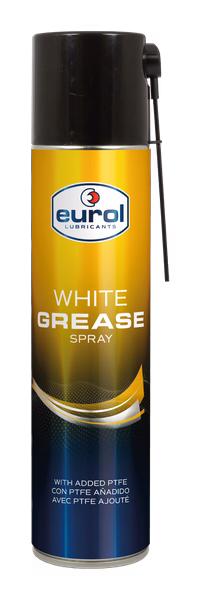 Mỡ Bôi Trơn Eurol White Grease PTFE – Màu Trắng, Chứa PTFE, Chống Ma Sát & Ăn Mòn, Dạng Xịt 400ml