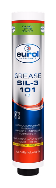 Mỡ Bôi Trơn Chịu Nhiệt Eurol SIL 3 FD – Synthetic | NLGI 3 | An Toàn Thực Phẩm | 400g