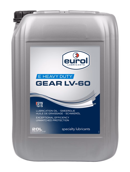 Dầu bánh răng/vi sai tải nặng Eurol E-HD Gear LV-60 | Fully Synthetic – Ma sát cực thấp – Ổn định nhiệt cao