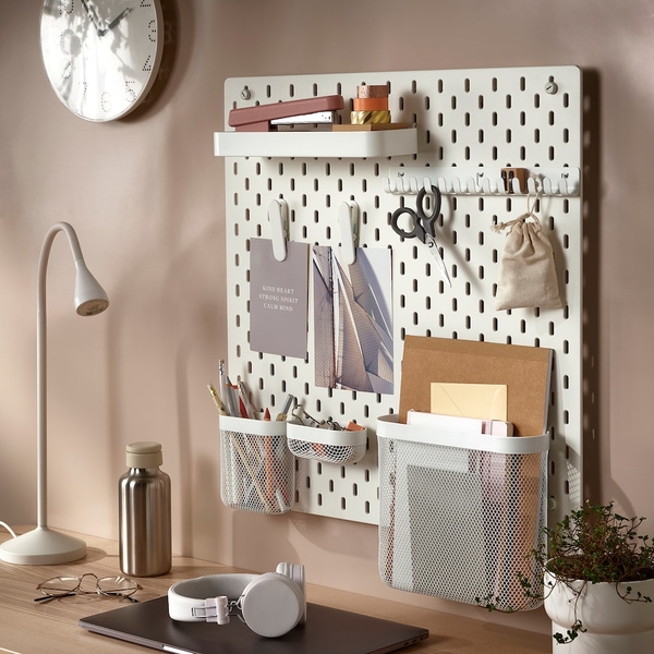 SKÅDIS Pegboard, white