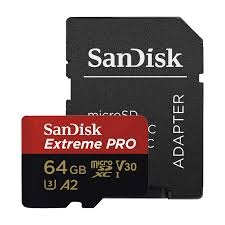 Thẻ SanDisk Extreme Pro 64GB MicroSDXC 200MB/s V30 A2 SDSQXCU-064G-GN6MA