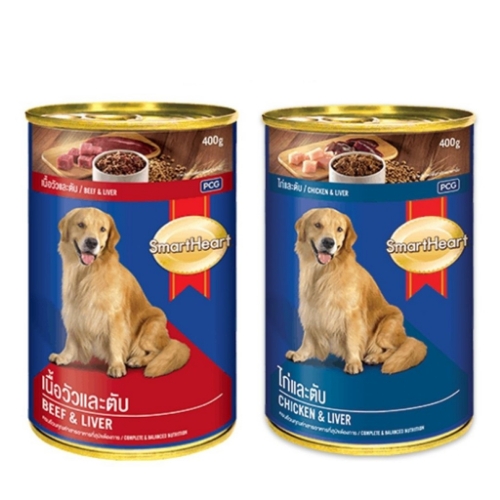 Pate lon smartheart cho chó lớn