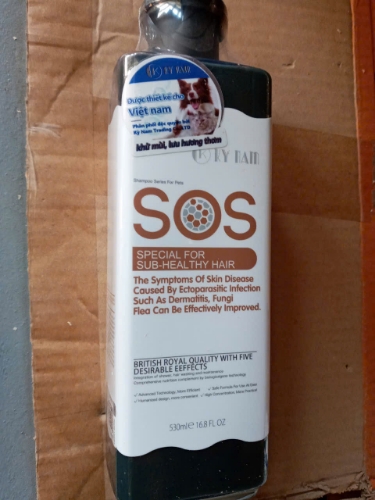 [ Chính Hãng ] Sữa tắm cho chó SOS chai 520ml - Hàng chính hãng có tem tròn