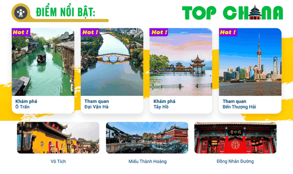 tour trung quốc thượng hải