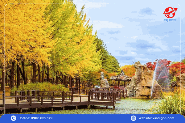 tour hàn quốc Seoul Nami Everland