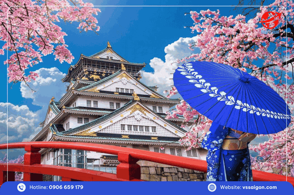 tour osaka kyoto phú sĩ tokyo