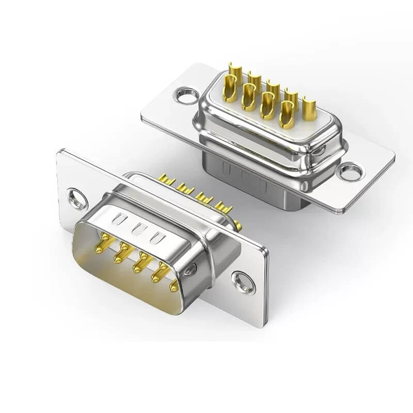 Nhân hàn DB9 đực male chân đồng
