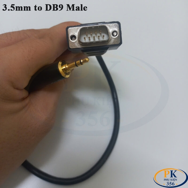 Cáp RS232 3.5mm sang DB9 Male dài 0.3M đến 10M