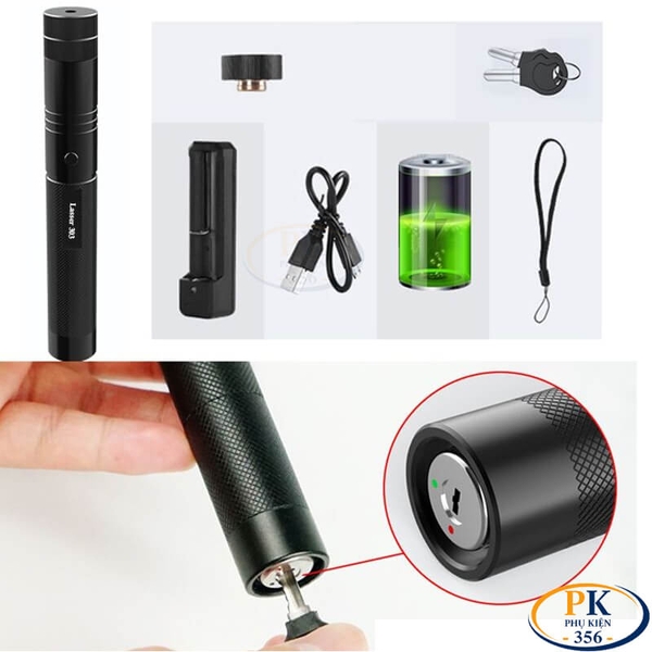 Laser 303 màu xanh siêu sáng dùng cho sân khấu và màn hình LED