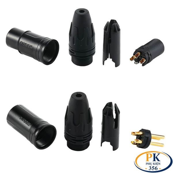 Jack canon XLR 3pin AVSSZ AC3MF-BG