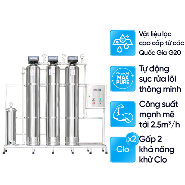 Hệ thống lọc tổng KTF 333I