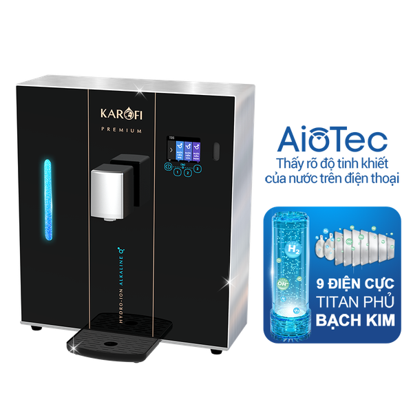 Máy lọc nước Hydro-ion kiềm Karofi DA9 PREMIUM