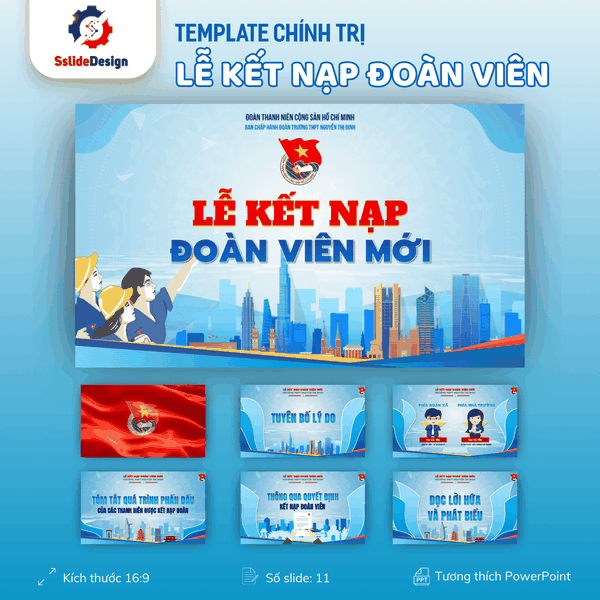 CT12 - Lễ kết nạp Đoàn viên mới