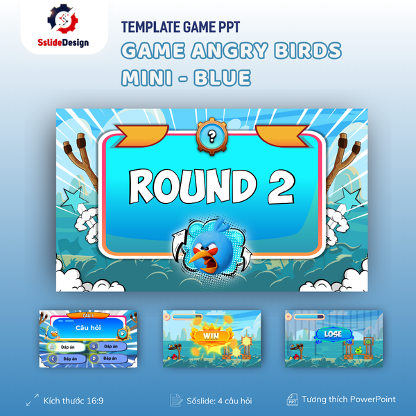 GA5.2 - Game Angry Birds mini - Blue