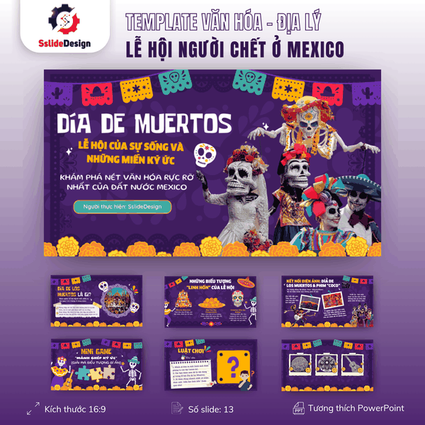 VD58 - Lễ hội người chết của Mexico