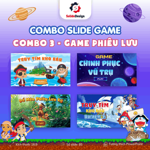 CB03 - Combo game 3 - Phiêu lưu