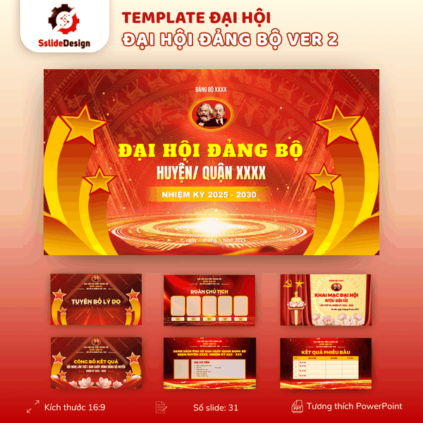 DH13 - Đại hội Đảng bộ ver 2