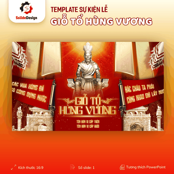 EV12 - Banner Giỗ tổ Hùng Vương