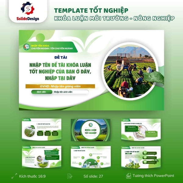 TN16 - Khóa luận Môi trường - Nông nghiệp