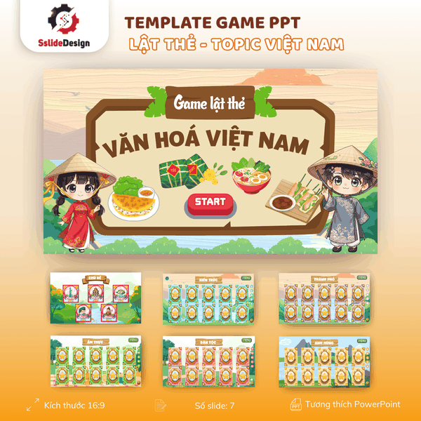 GA23 - Game Lật Thẻ  Việt Nam