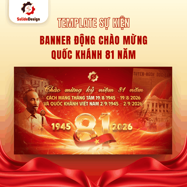 EV26 - Banner động Chào mừng Quốc khánh 81 năm