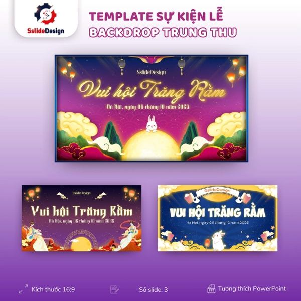 EV15 - Backdrop Trung Thu (combo)