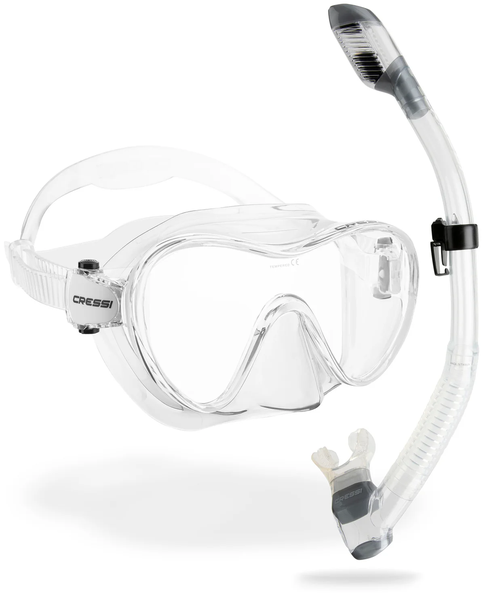 Bộ Mặt Nạ Lặn F1 + Ống Thở Lặn  Supernova Dry