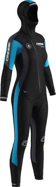 Bộ Đồ Lặn Nữ Tay Dài Facile 5mm