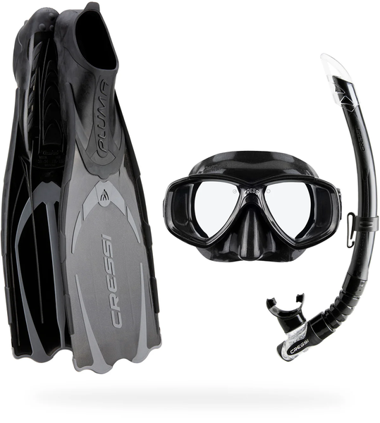 Bộ Chân Vịt + Ống Thở Lặn Pluma