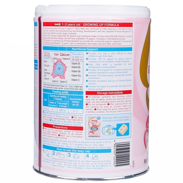 Sữa Meiji nhập khẩu số 9 lon 800g (1-3 tuổi)